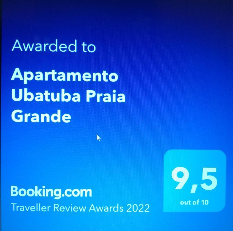 Apto Ubatuba Praia Grande, Ar Condicionado, Piscina, Garagem エクステリア 写真